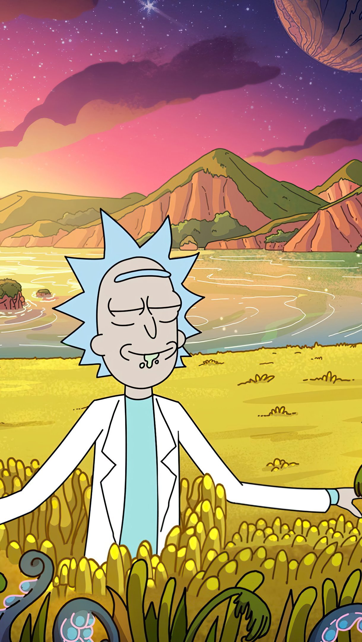 Rick en otro planeta