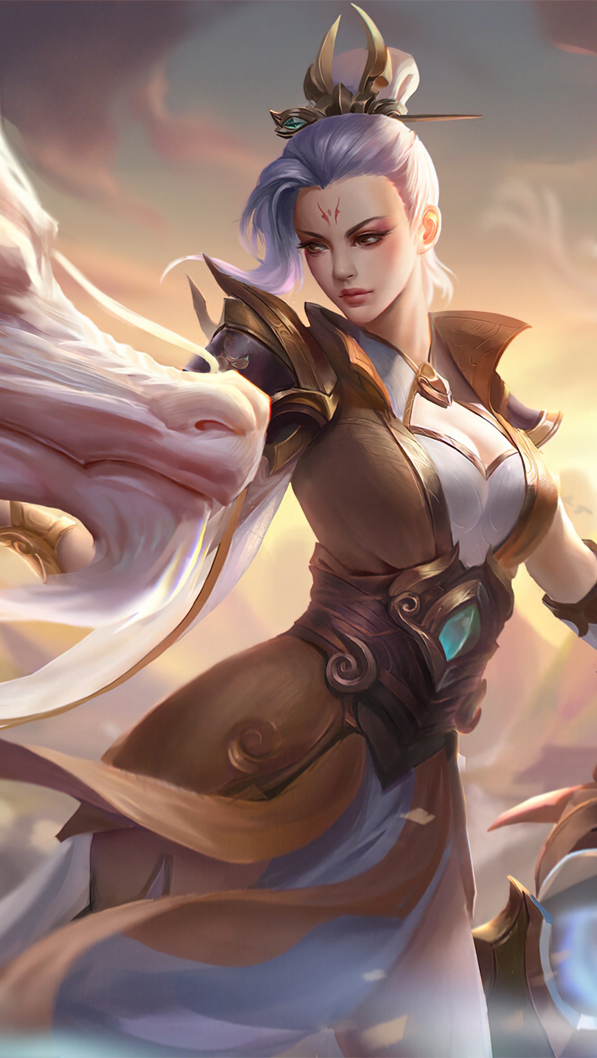 Riven Valiant Sword Prestige League of Legends Arte