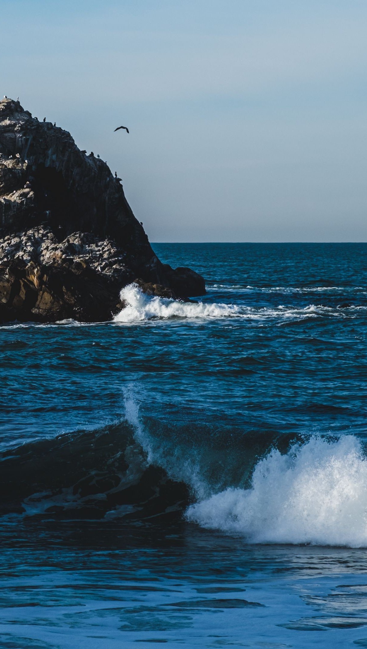 Rocas en el mar