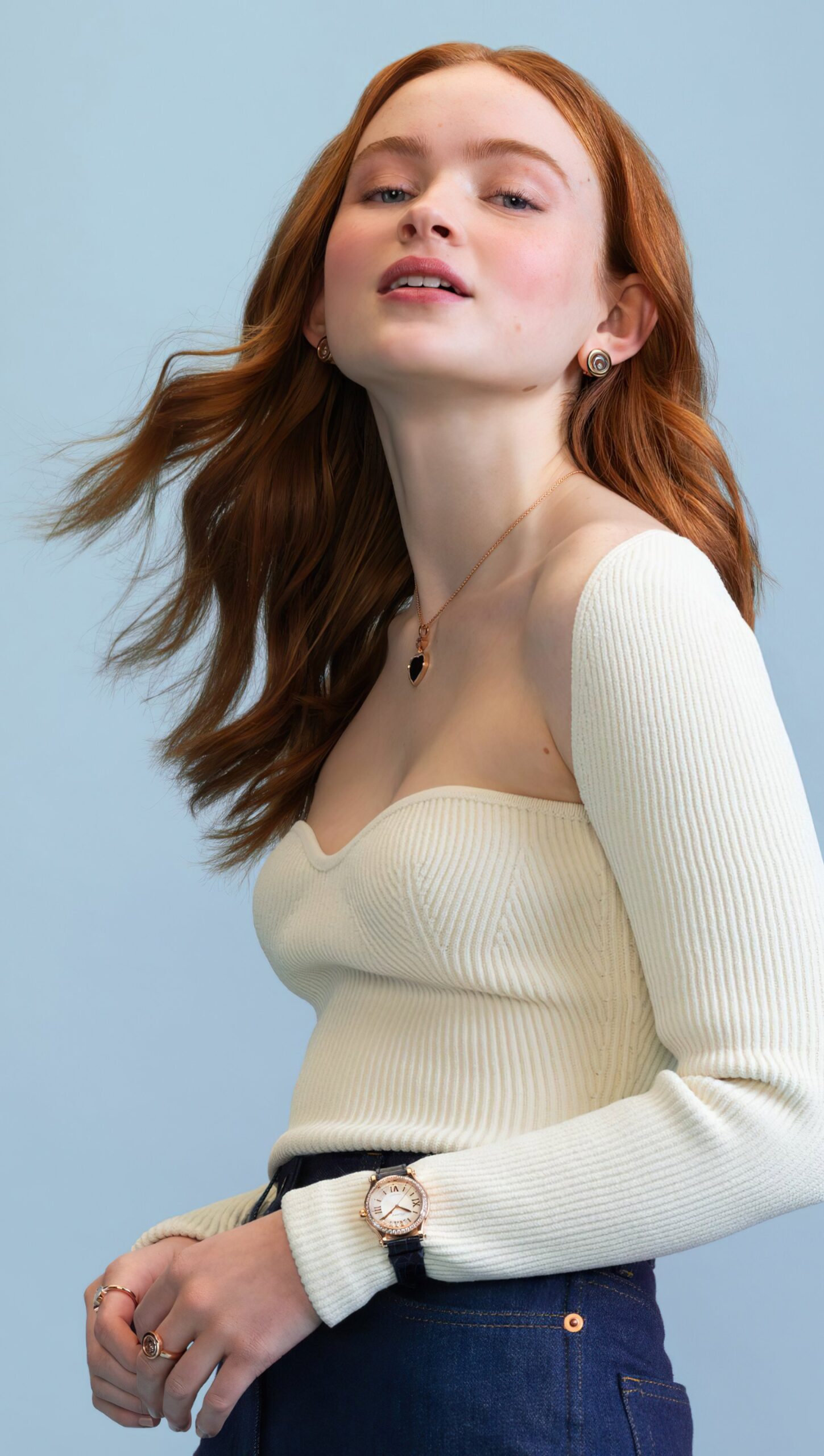 Sadie Sink Chopard Happy Dimons