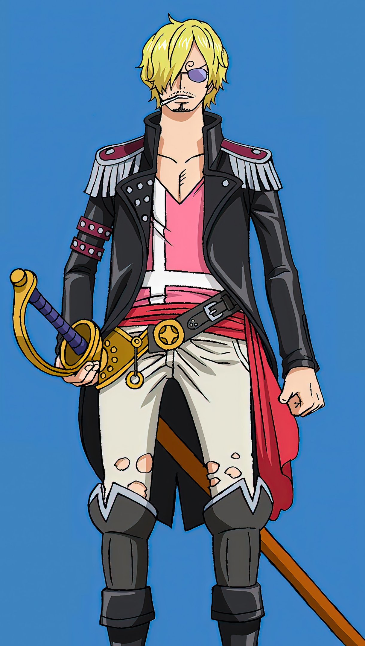 Sanji One Piece Red