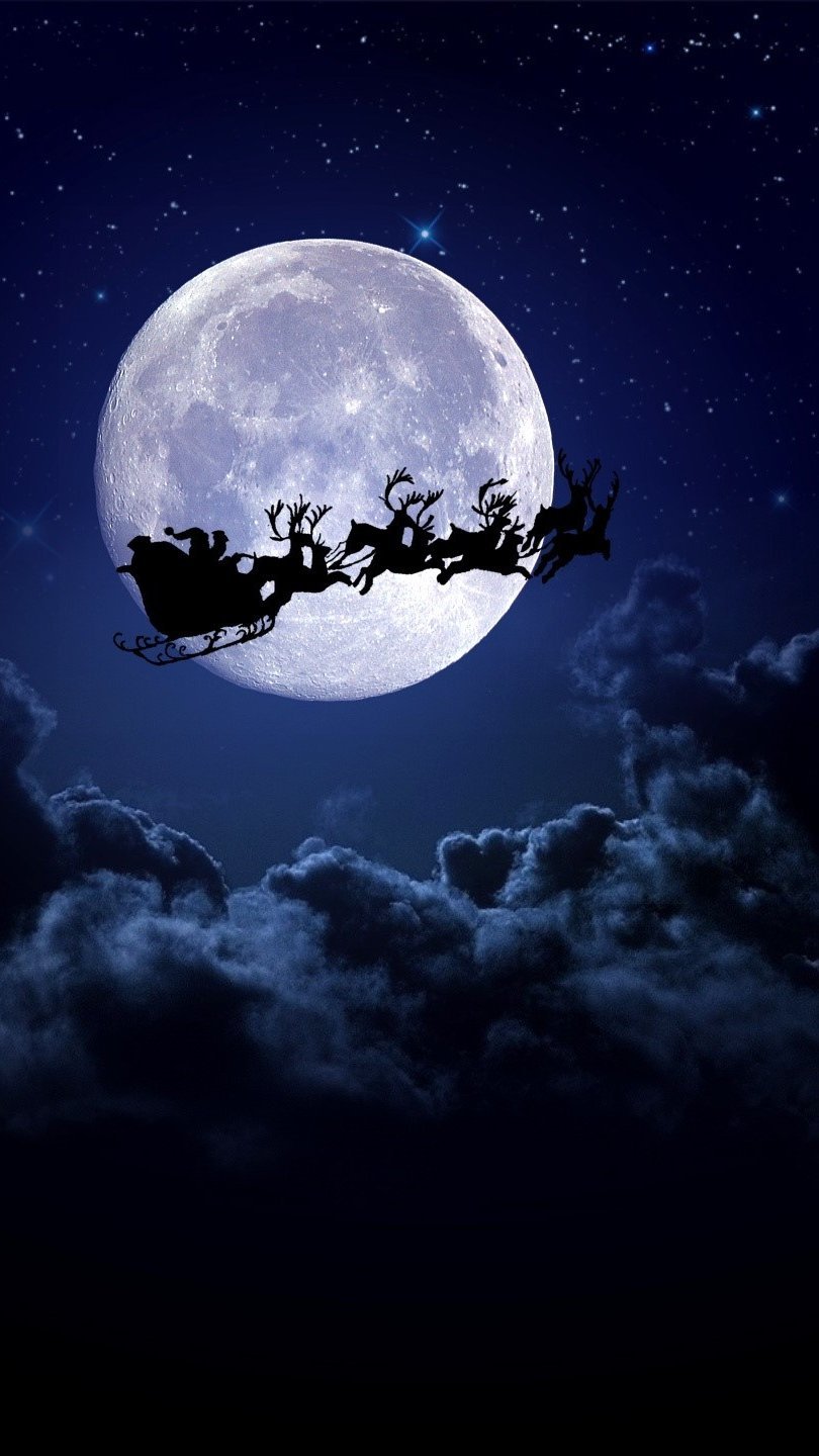 Santa en la Luna