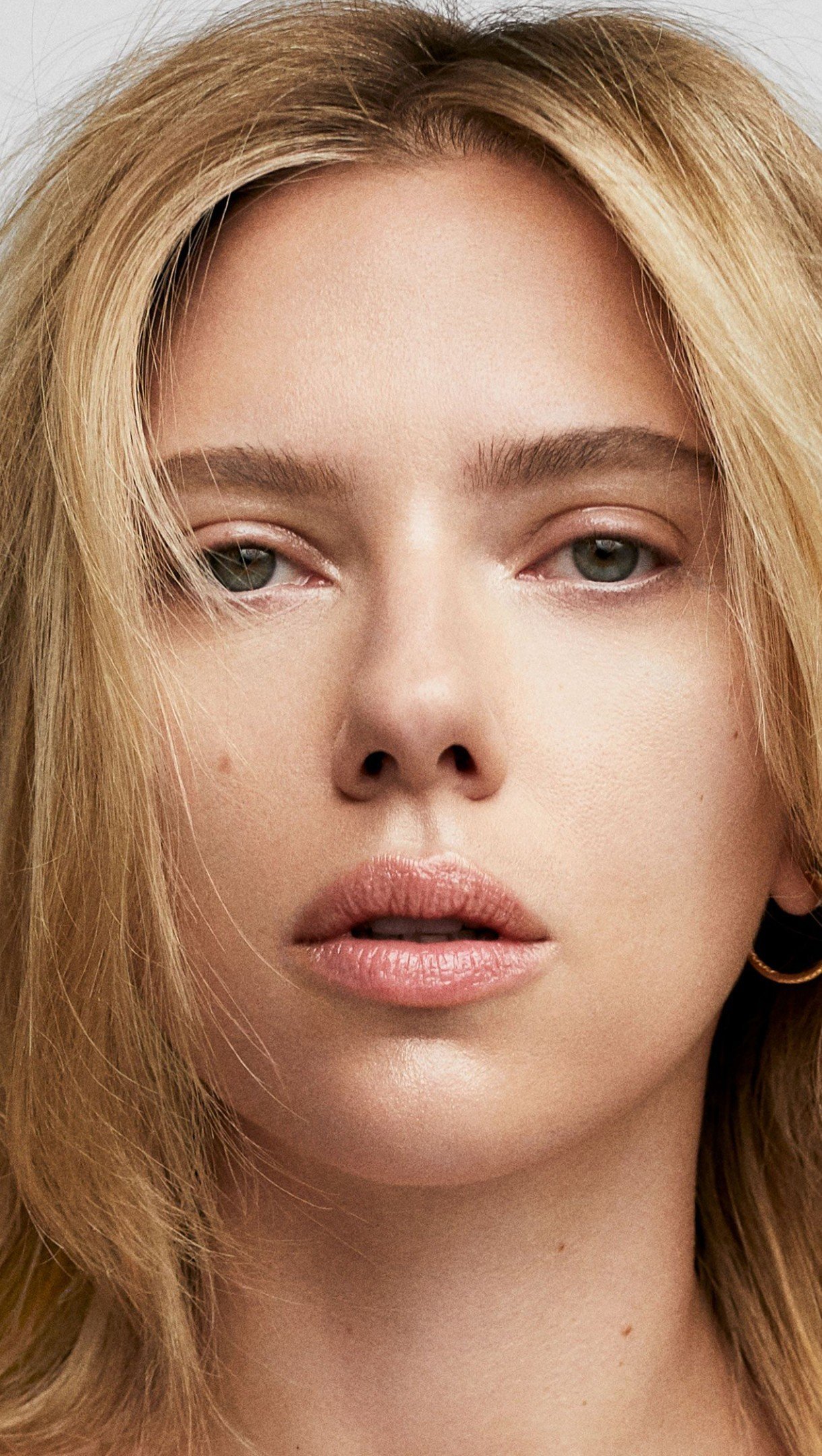 Scarlett Johansson sin maquillaje