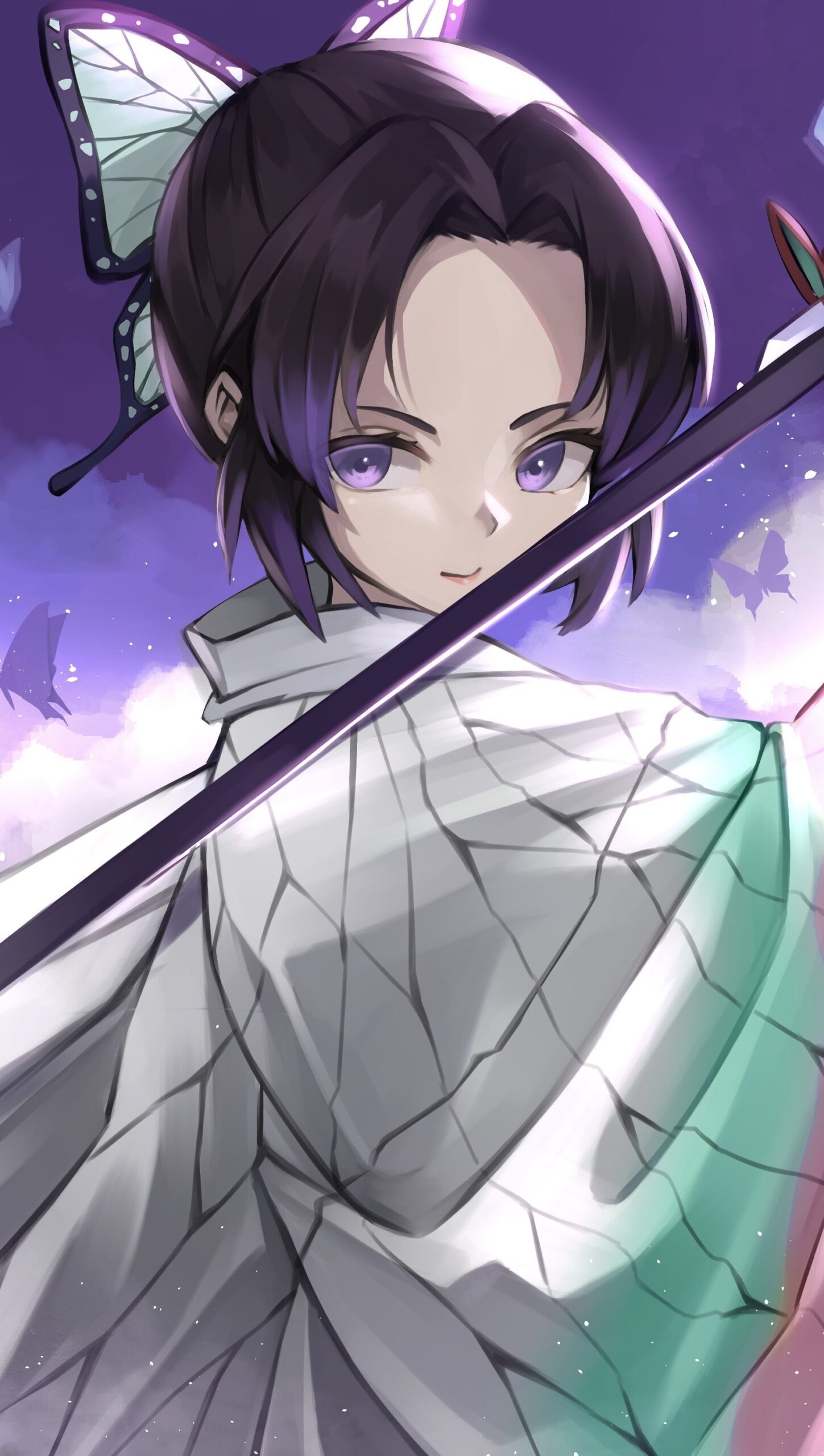 Shinobu Kocho de Kimetsu no Yaiba Anime