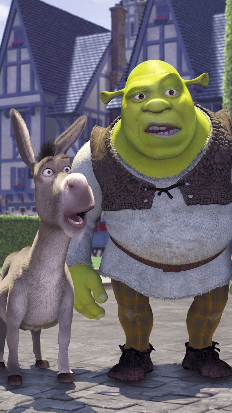 Shrek y burro