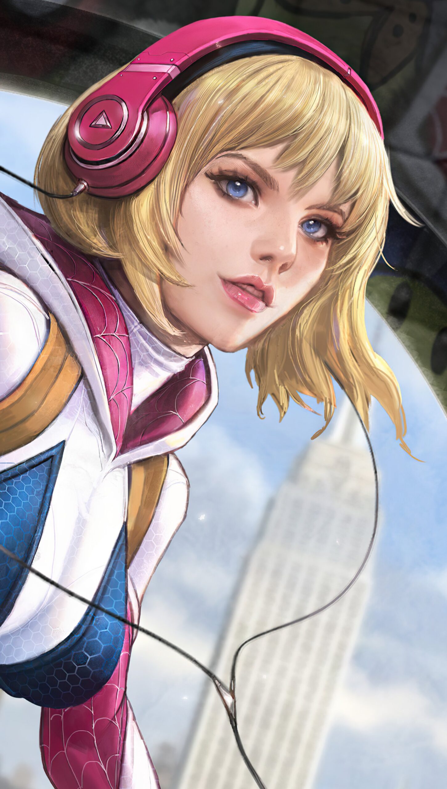 Spider Gwen Comic Art