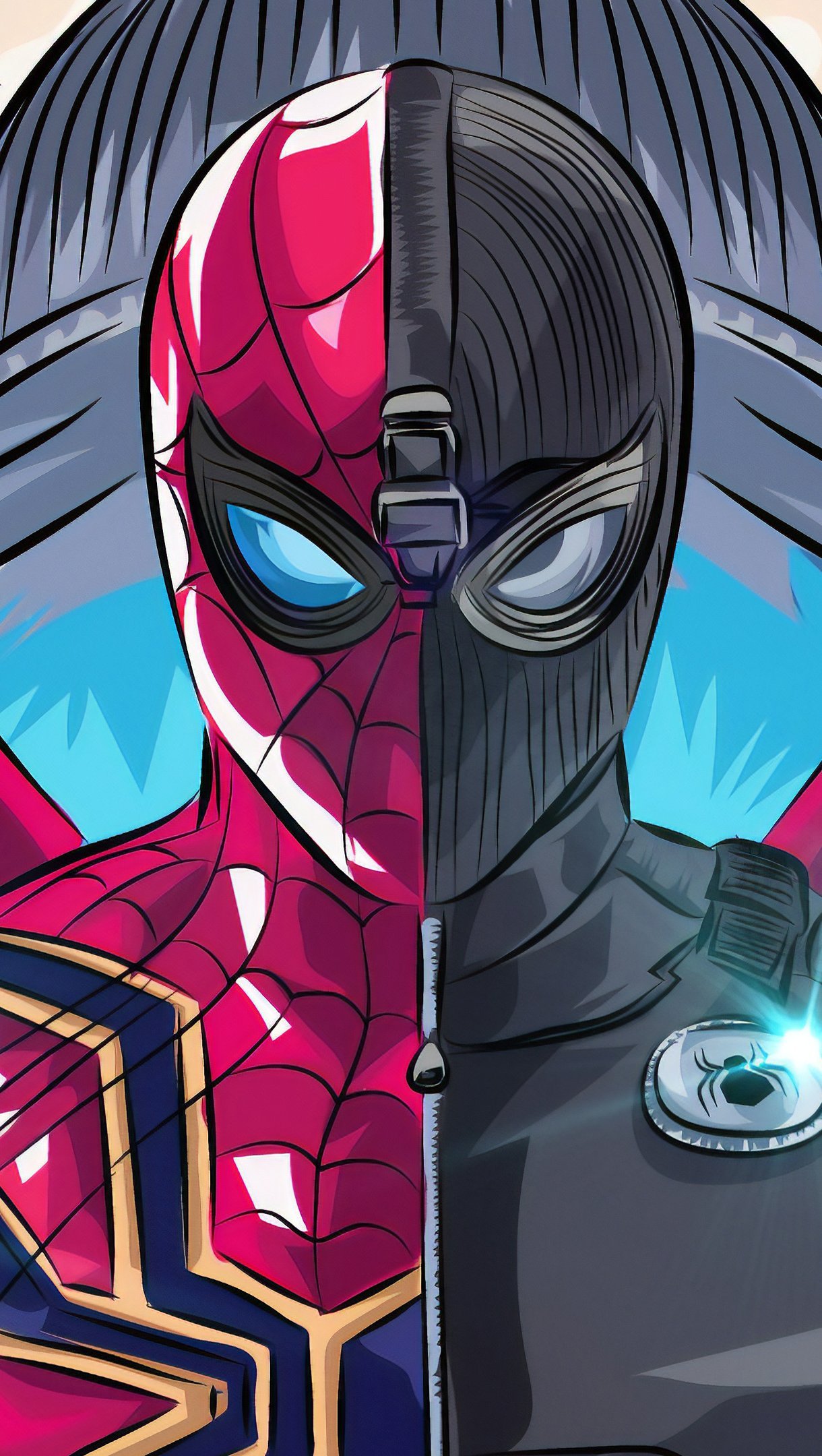 Spider Man Lejos de casa Fan Art