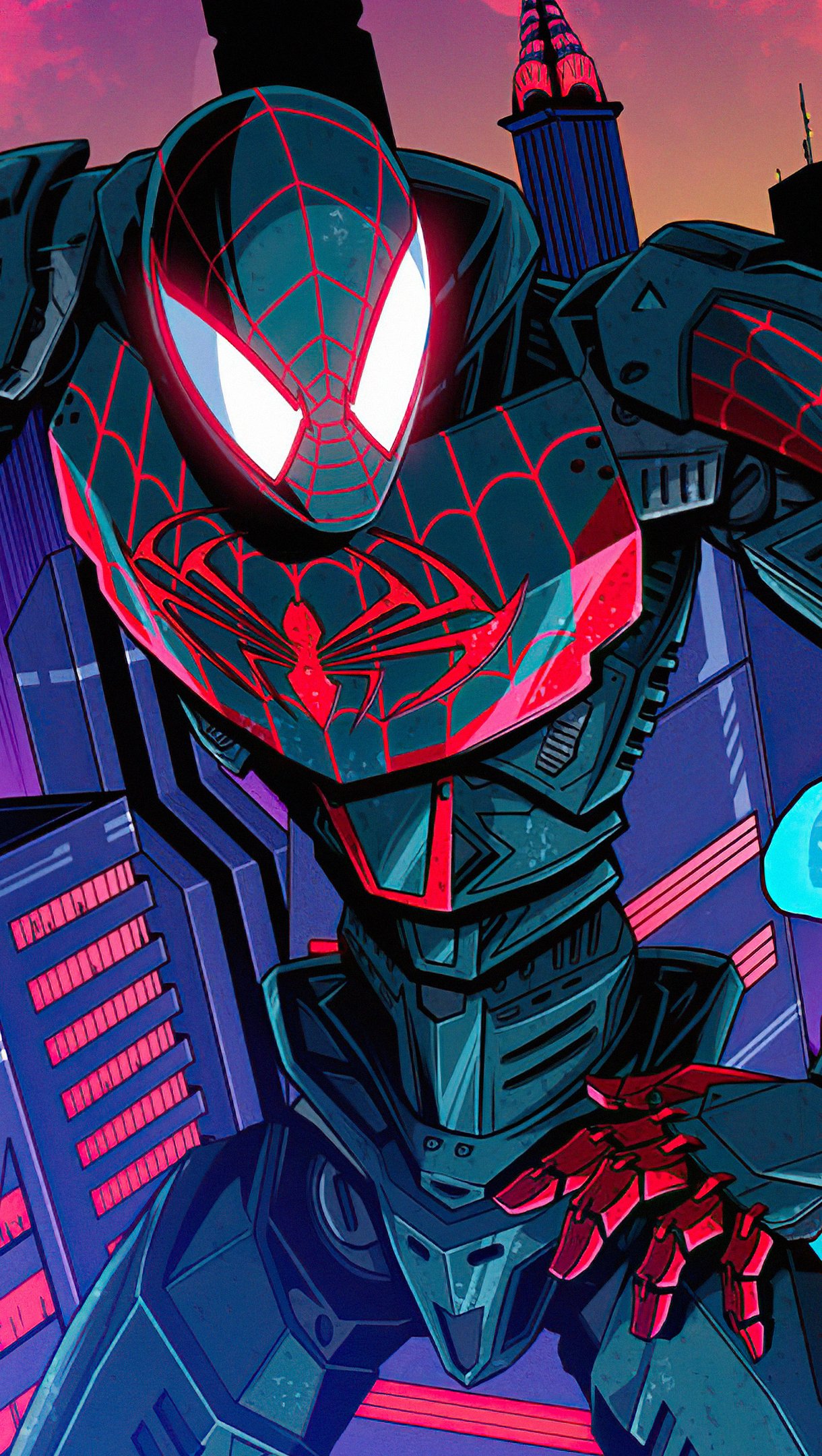 Spider Man Mecha Miles Morales