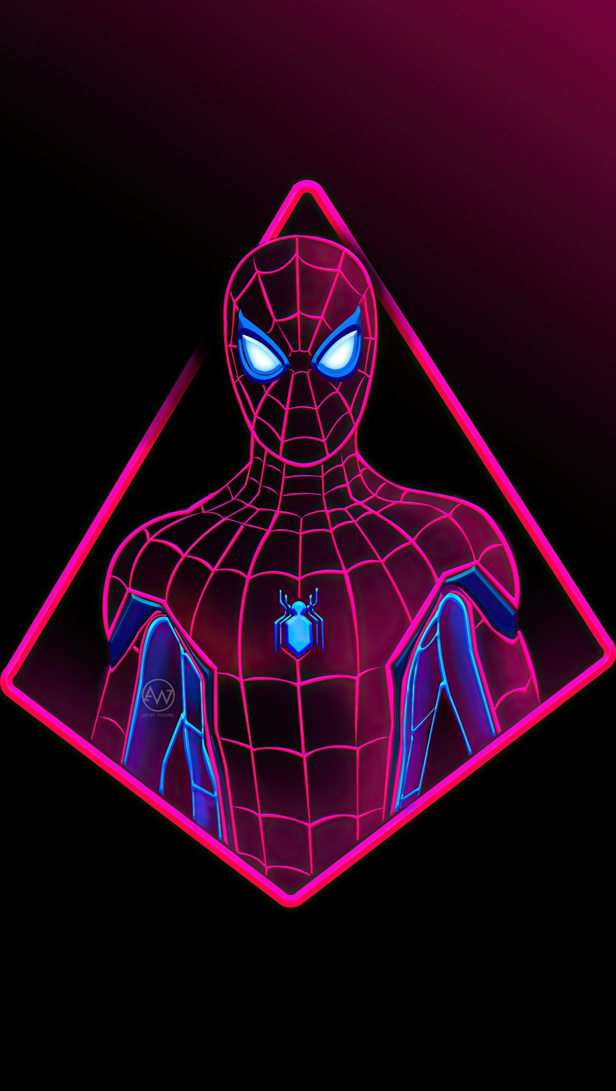 Spider Man Neon