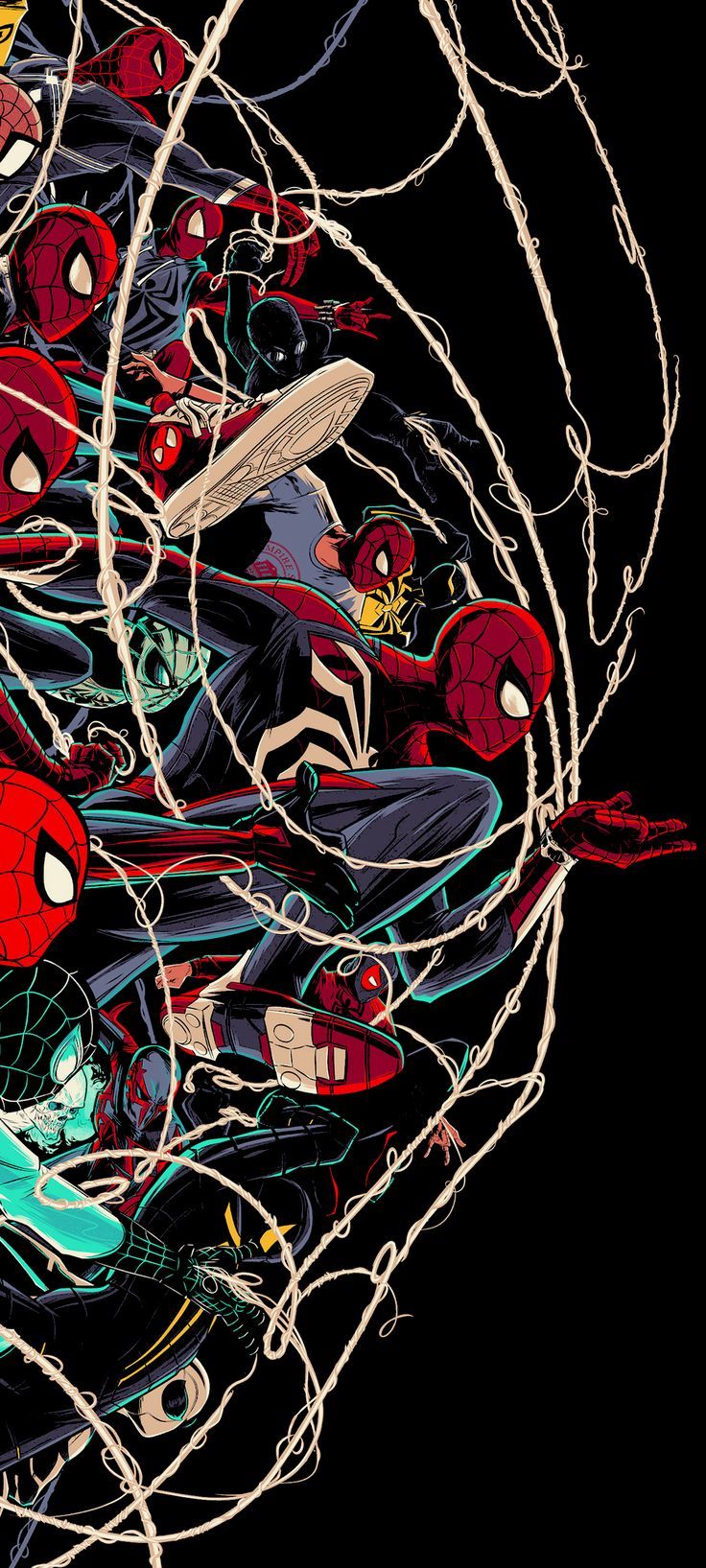 Spiderman multiverso al combate