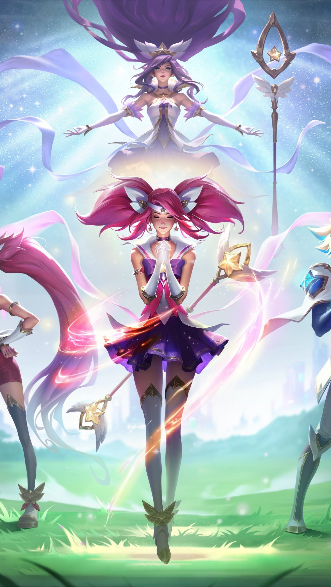 Star Guardian, Ezreal, Lux, Janna Ezreal Wild Rift League of Legends