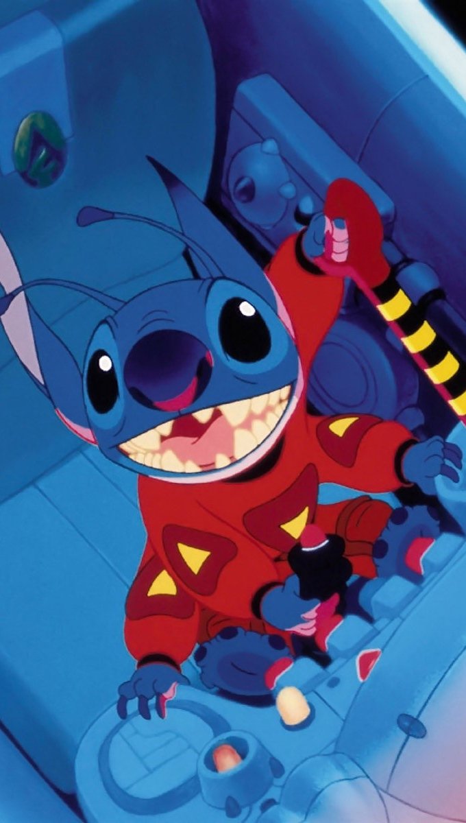 Stitch en Nave espacial