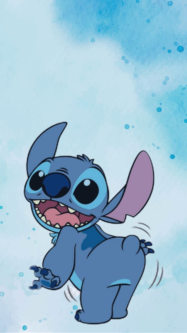 Stitch meneando la colita