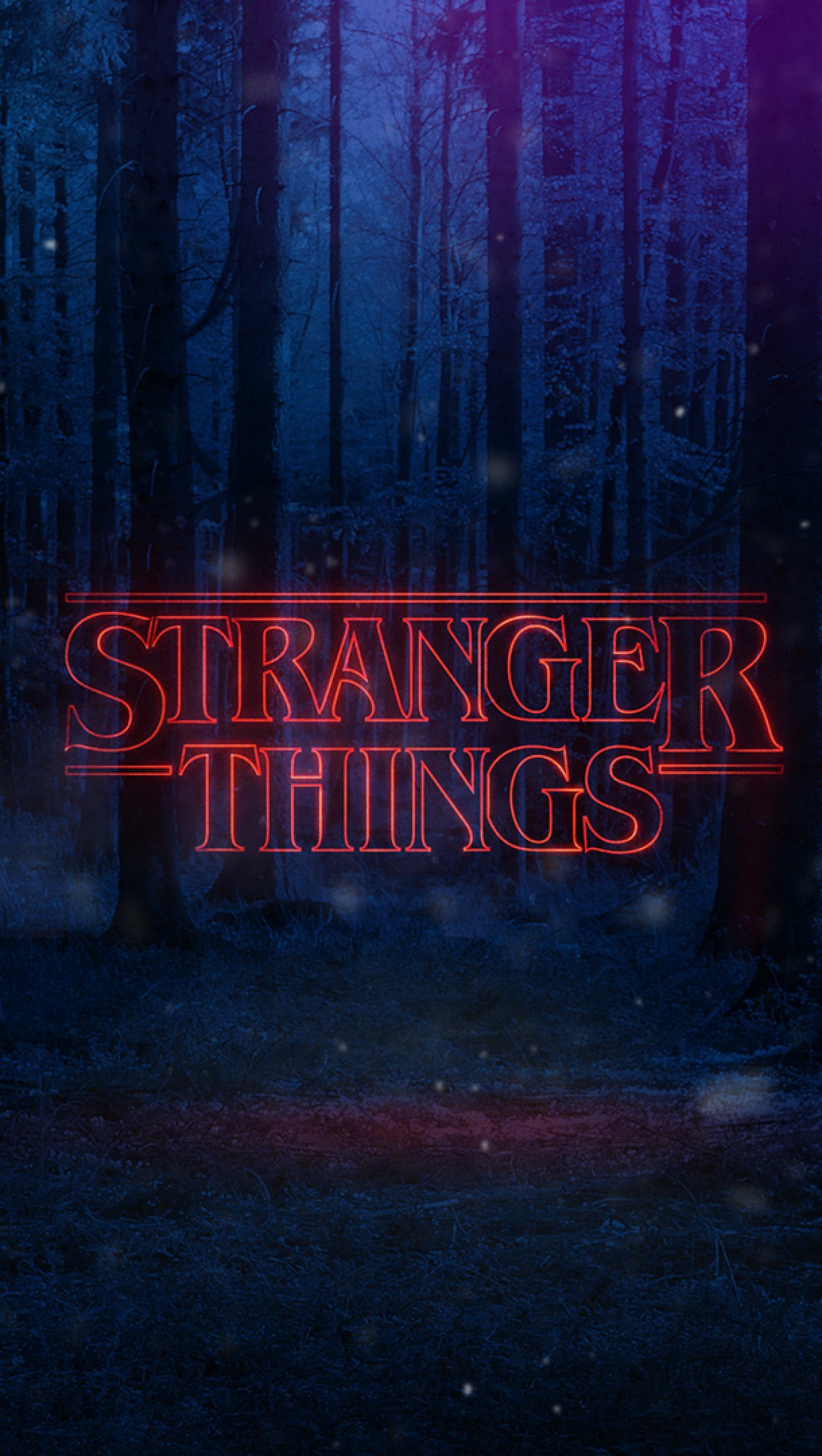 Stranger Things Bosque Logo Netflix