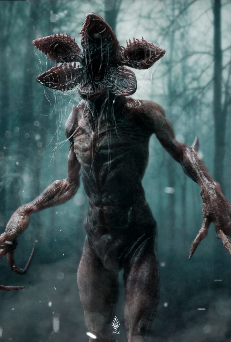 Stranger Things – Demogorgon en 3D