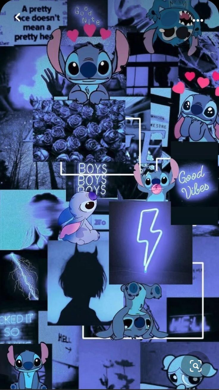 Super Collage Stitch azul