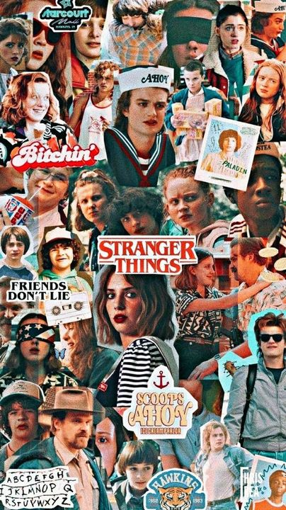 Super Collage Stranger Things