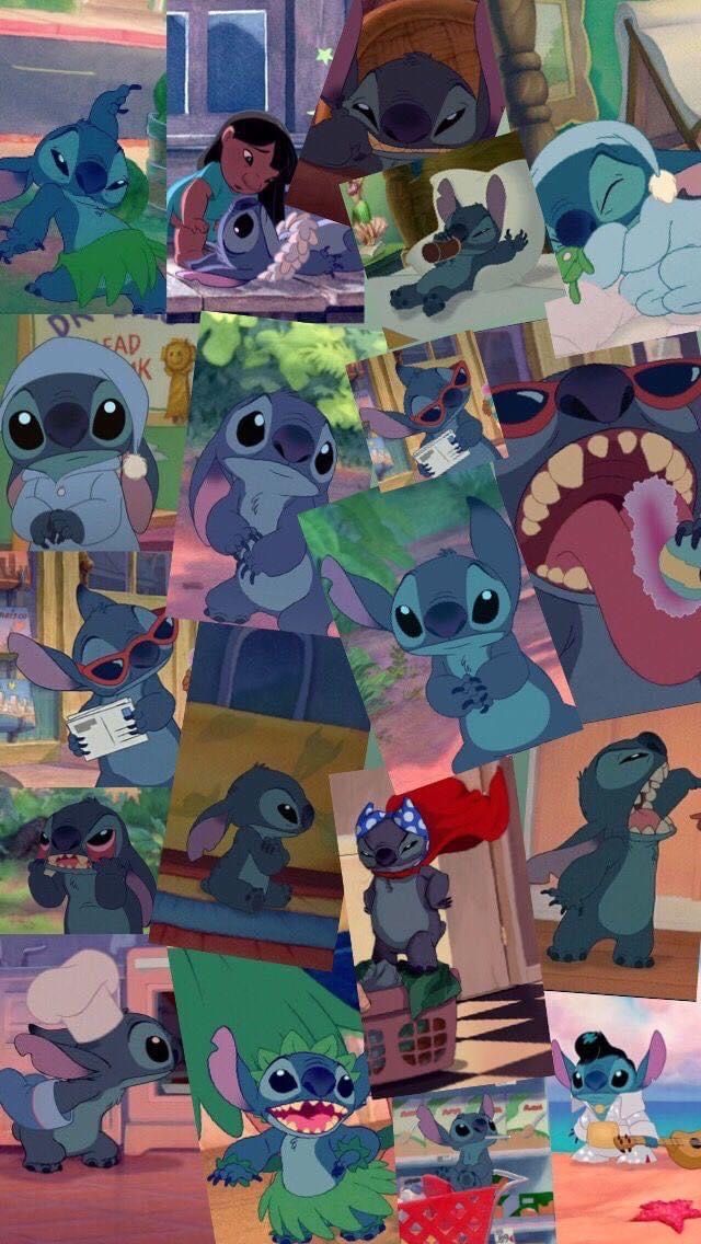 Super Collage de Stitch divertido