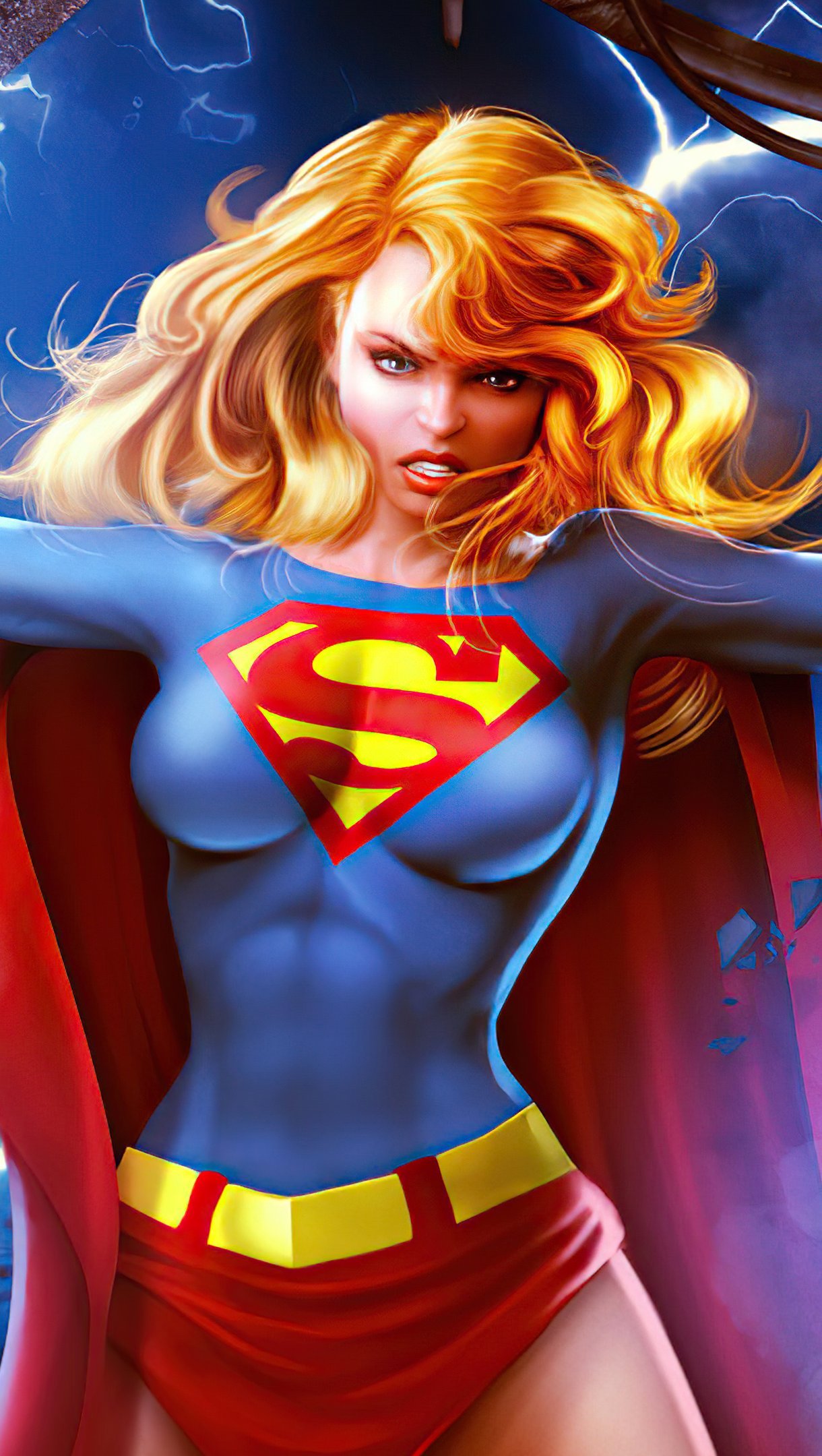 Superheroina Supergirl Fanart