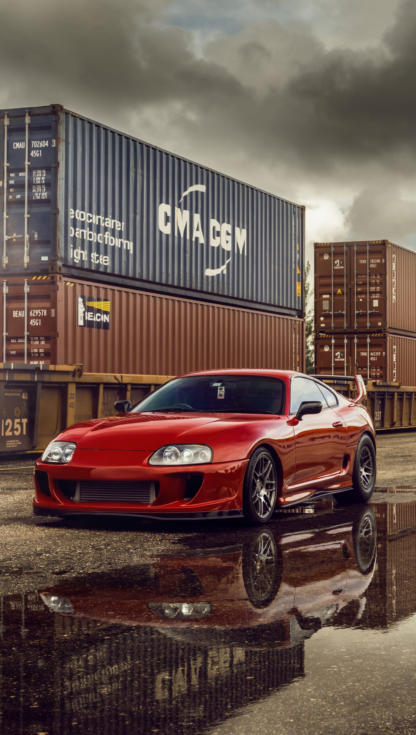 Supra Forgestar Wheels rojo