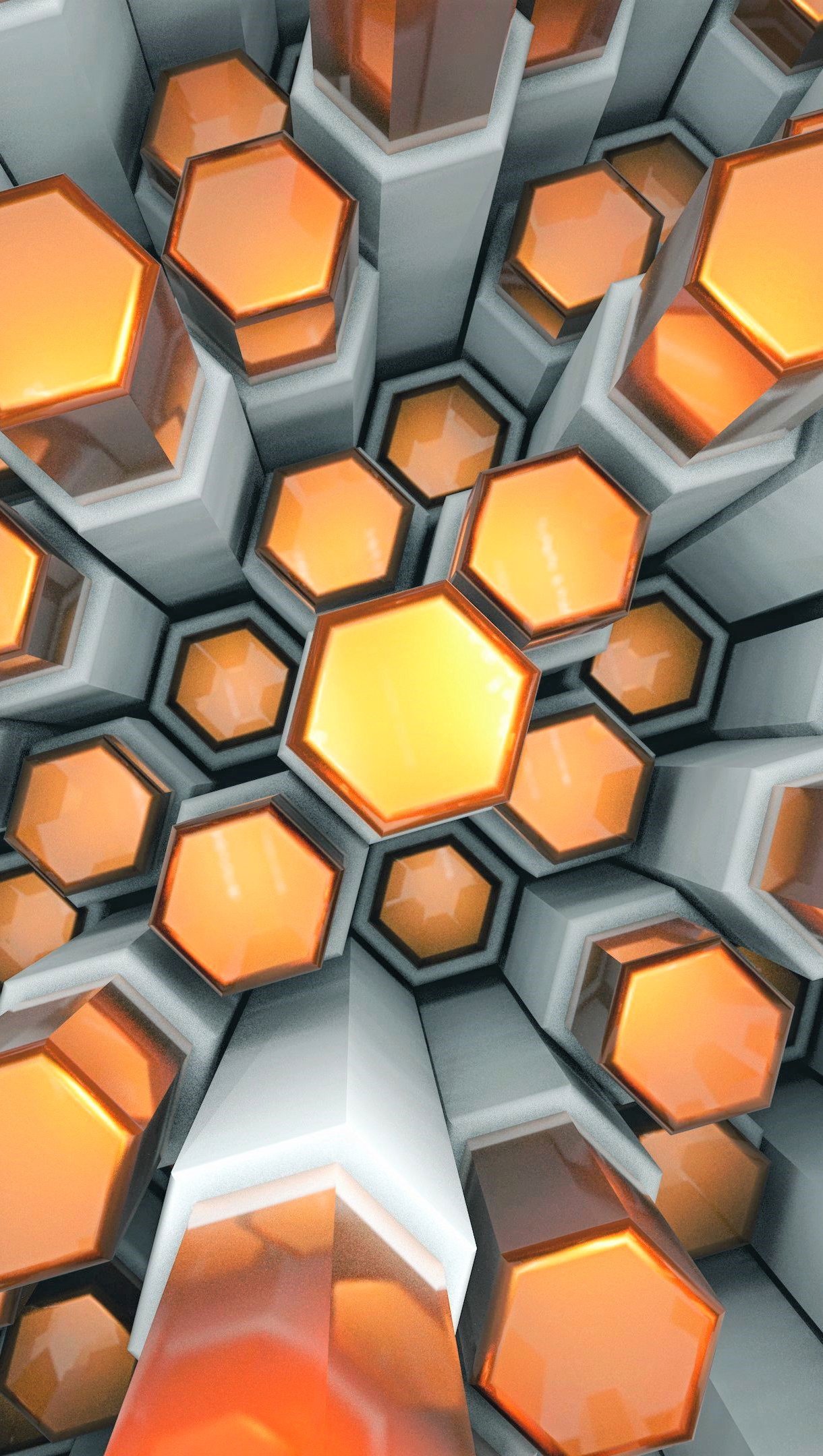 Textura de hexágonos