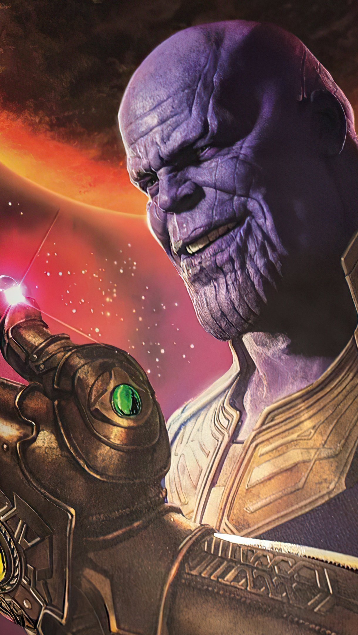 Thanos chasquando dedos