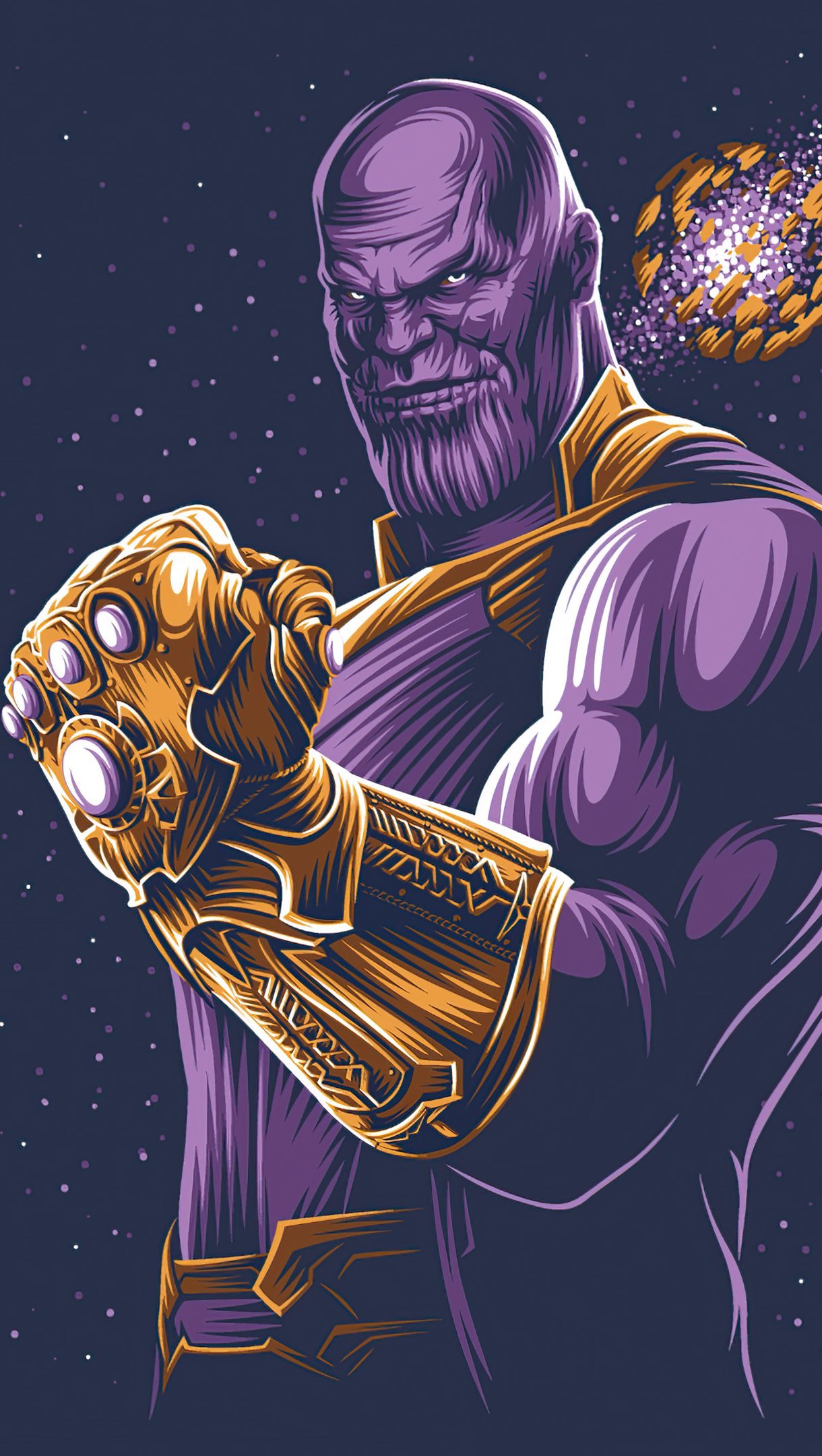 Thanos con guante