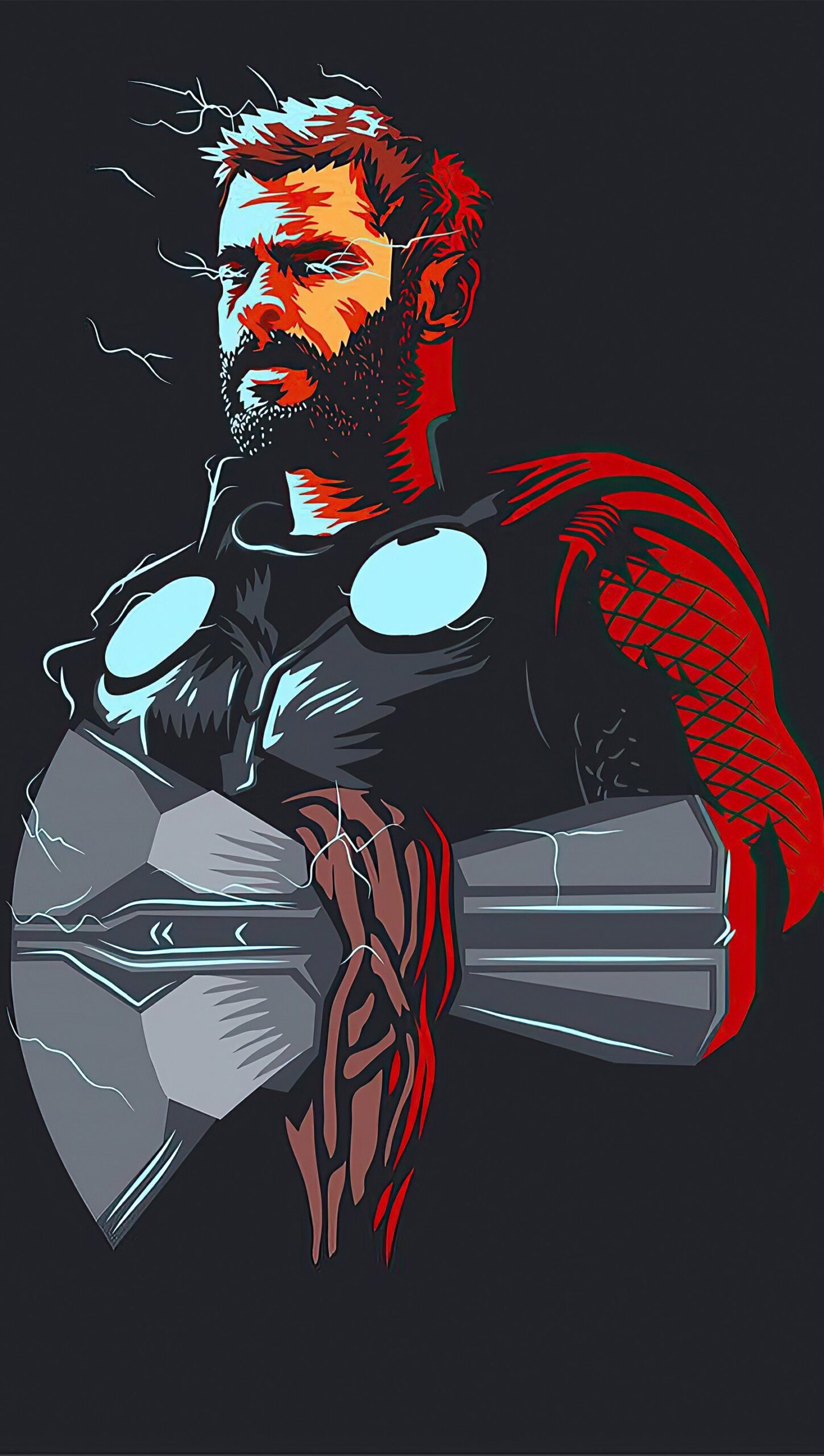 Thor Fanart Minimalista