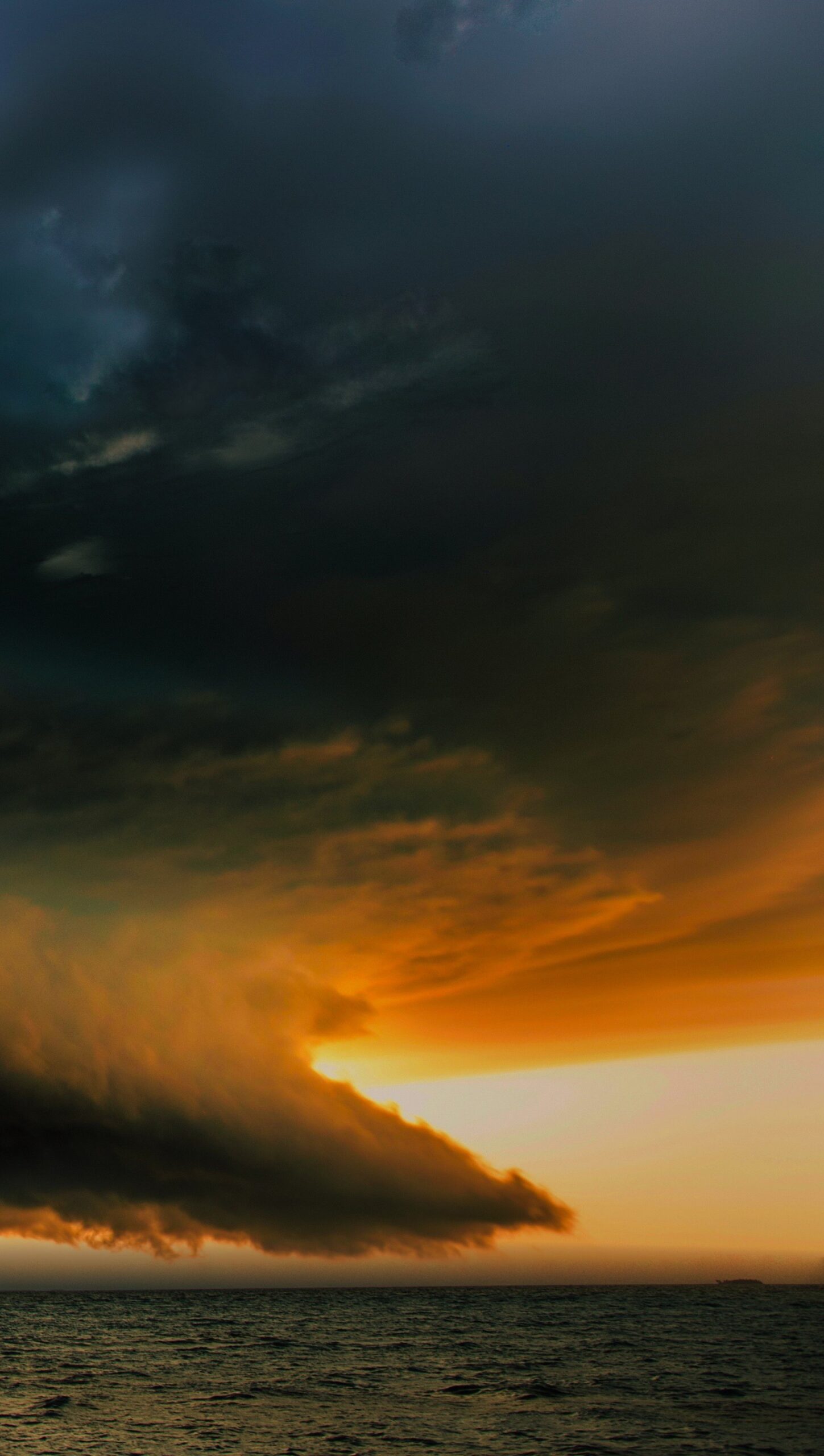 Tormenta en el oceano