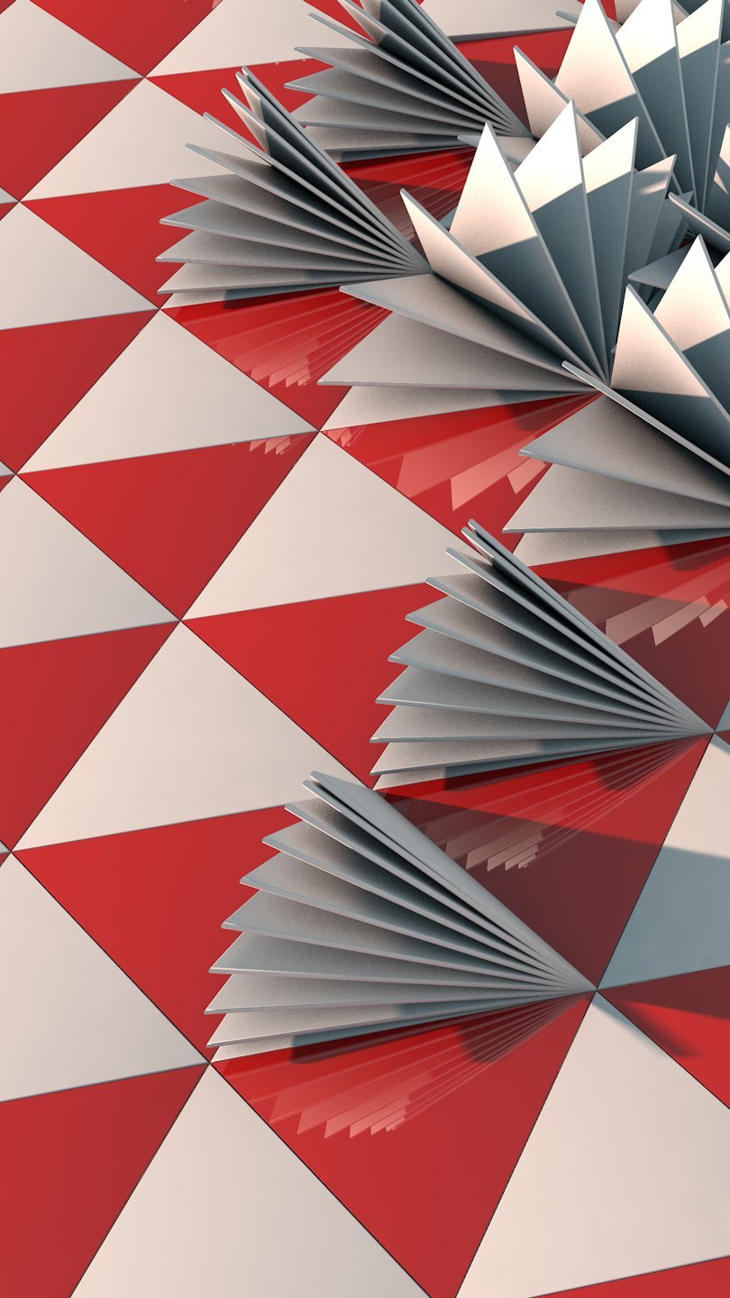 Triangulos en 3D Abstracto