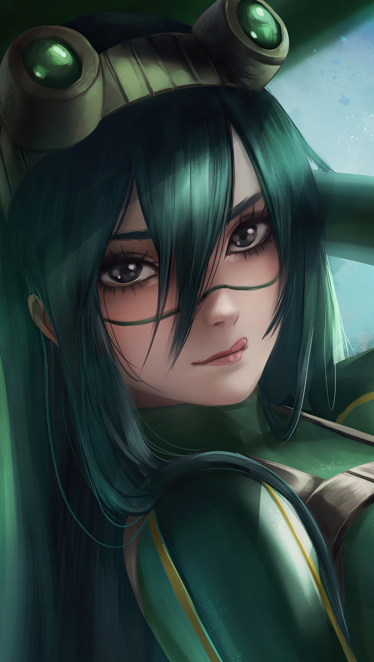 Tsuyu Asui de My hero Academia