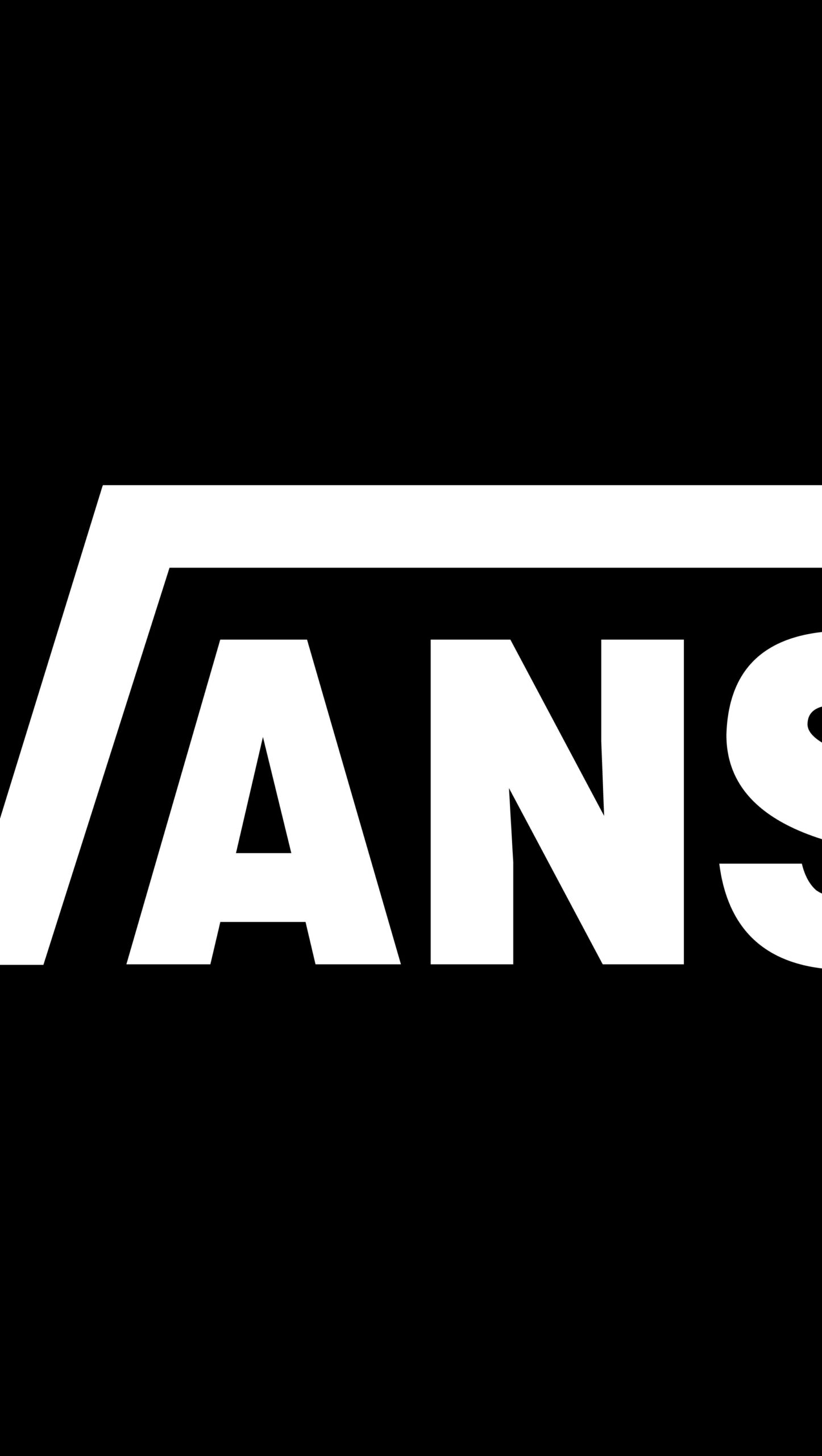 Vans Logo en Fondo Negro