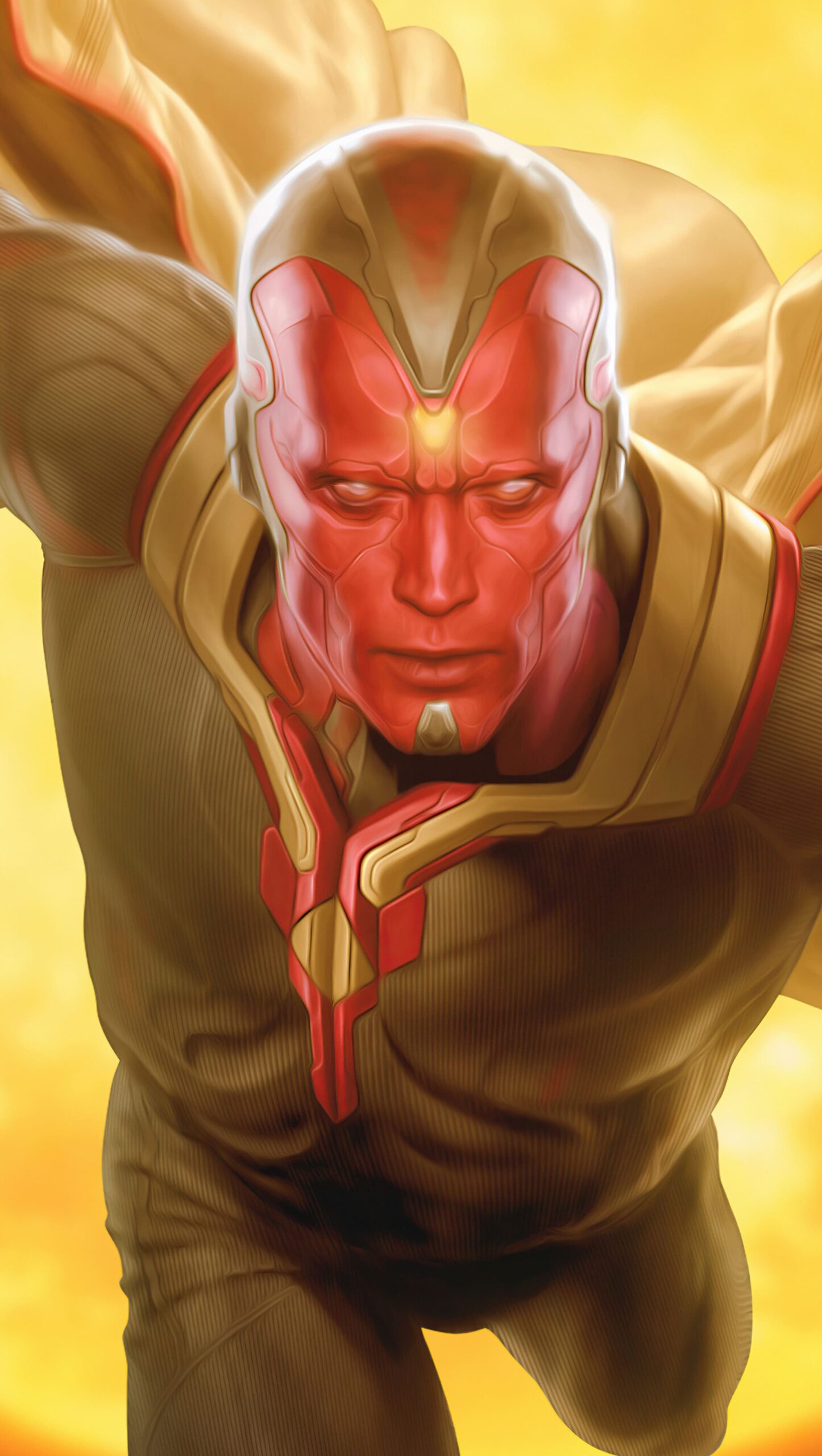 Vision Marvel Artwork