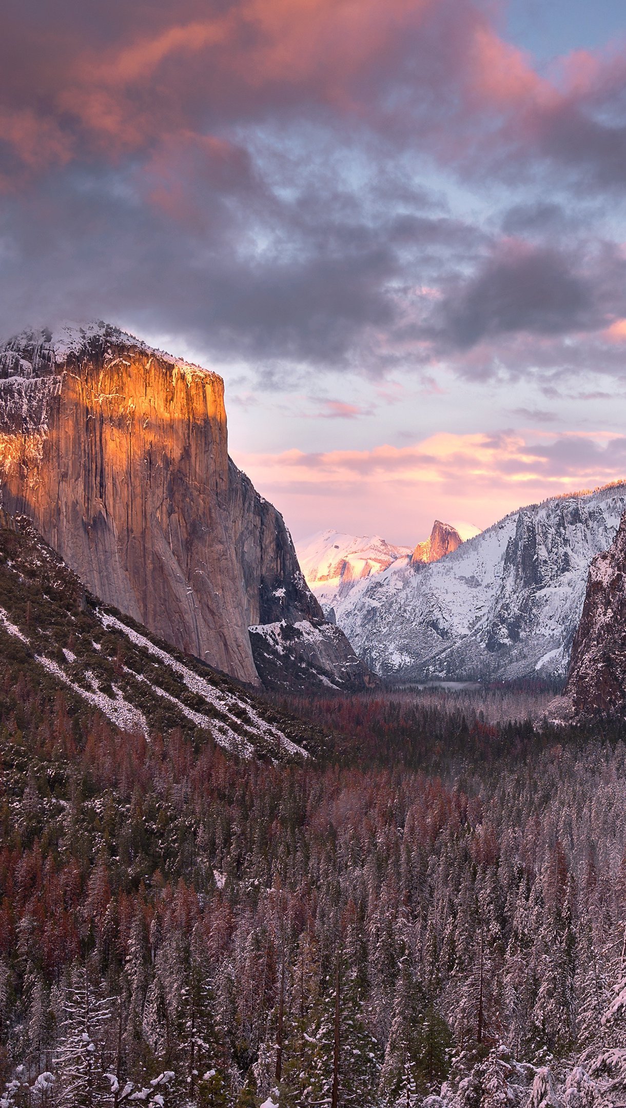 Yosemite al atardecer