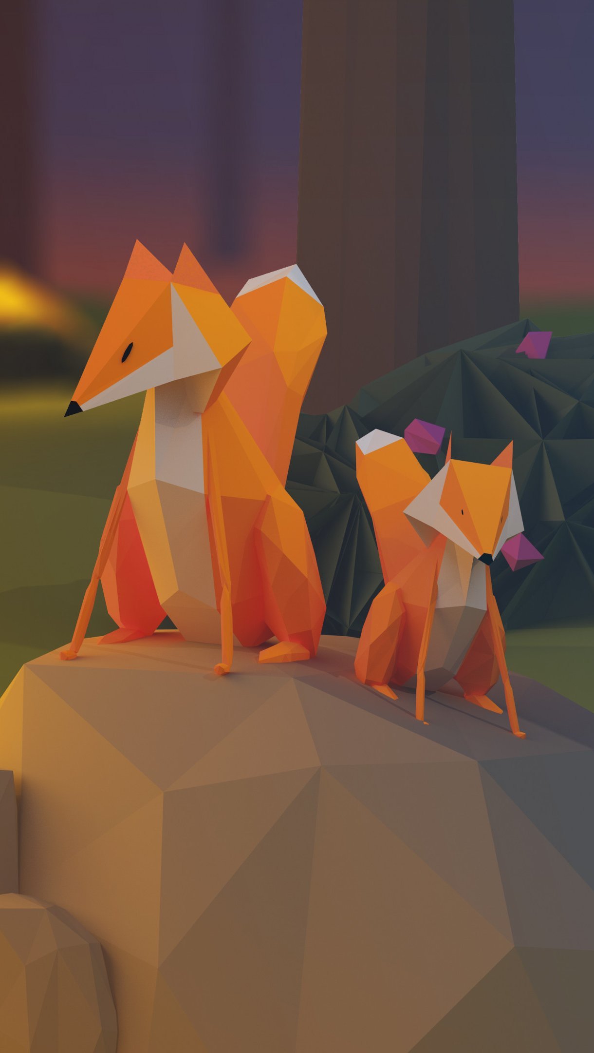 Zorros 3D Low Poly